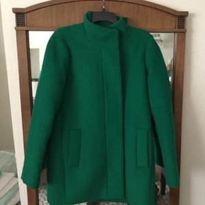 Beautiful J Crew Coat Green